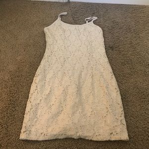 Lace mini dress